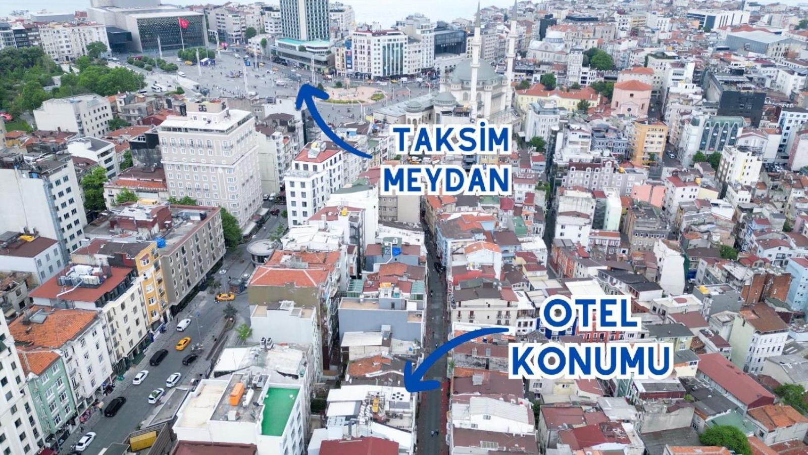 Dnz Taxim Feridiye Hotel Istanbul Eksteriør bilde